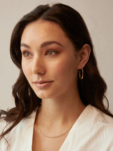 Load image into Gallery viewer, Muse Hoop Earrings

